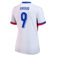 Echipament fotbal Franţa Olivier Giroud #9 Tricou Deplasare European 2024 pentru femei maneca scurta